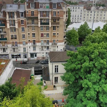 Bright Spacious Architects' Apt Near Park, With Terrace, View Of Sacre Coeur, Baby Ok! شقة