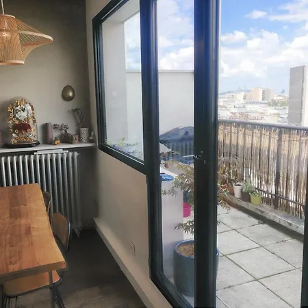 شقة Bright Spacious Architects' Apt Near Park, With Terrace, View Of Sacre Coeur, Baby Ok! *