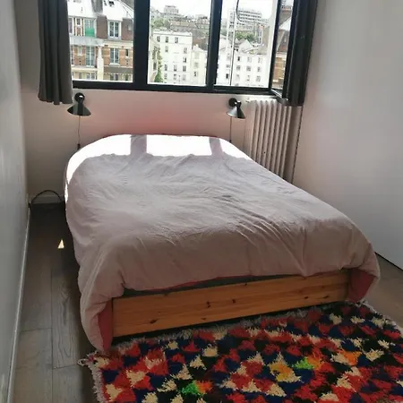 Bright Spacious Architects' Apt Near Park, With Terrace, View Of Sacre Coeur, Baby Ok! باريس