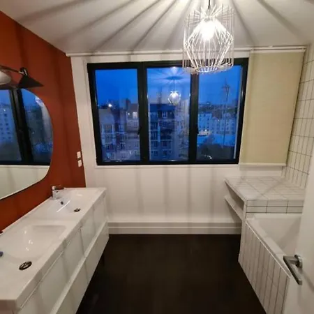 Bright Spacious Architects' Apt Near Park, With Terrace, View Of Sacre Coeur, Baby Ok! باريس