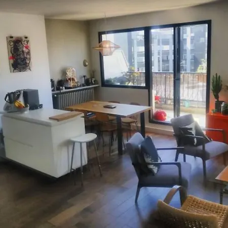 شقة Bright Spacious Architects' Apt Near Park, With Terrace, View Of Sacre Coeur, Baby Ok! باريس